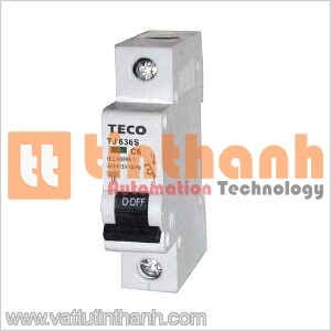 TJ-100S 1P 100A 10kA - Cầu dao MCB (CB tép) - Teco TT