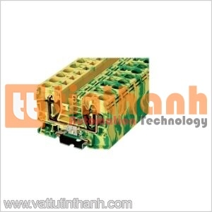 AK16-PE - Cầu đấu dây dạng Spring Clamp (DIN Rail) Dinkle