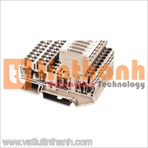 AK2.5-TN-CP - Cầu đấu dây dạng Spring Clamp (DIN Rail) Dinkle