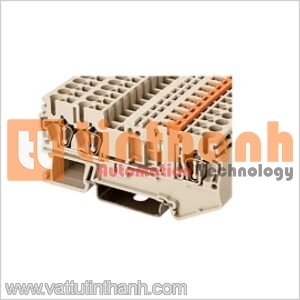 AK2.5-TN-TG - Cầu đấu dây dạng Spring Clamp (DIN Rail) Dinkle