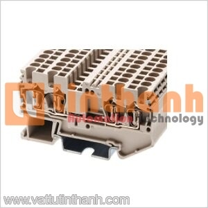 AK2.5-TR - Cầu đấu dây dạng Spring Clamp (DIN Rail) Dinkle