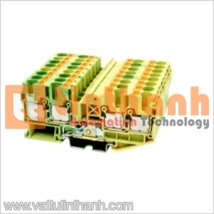 DP6-TR-PE - Cầu đấu dây dạng cắm Push-in (DIN Rail) Dinkle