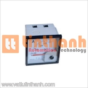 PAK-A72 - Đồng hồ đo dòng điện 72x72mm 0-500A Plastim